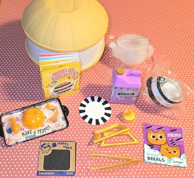 MGA's Miniverse Make it Mini Lifestyle Mold It Yourself Tabby Cat Teapot Orange
