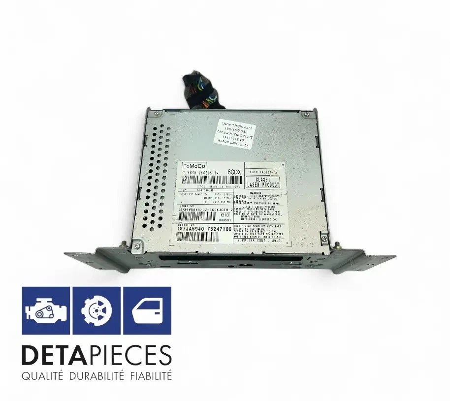 ✅SYSTÈME AUDIO / RADIOCD LAND ROVER FREELANDER 2 2007 6G9N-18C815-TA 81543145 - Photo 3/4