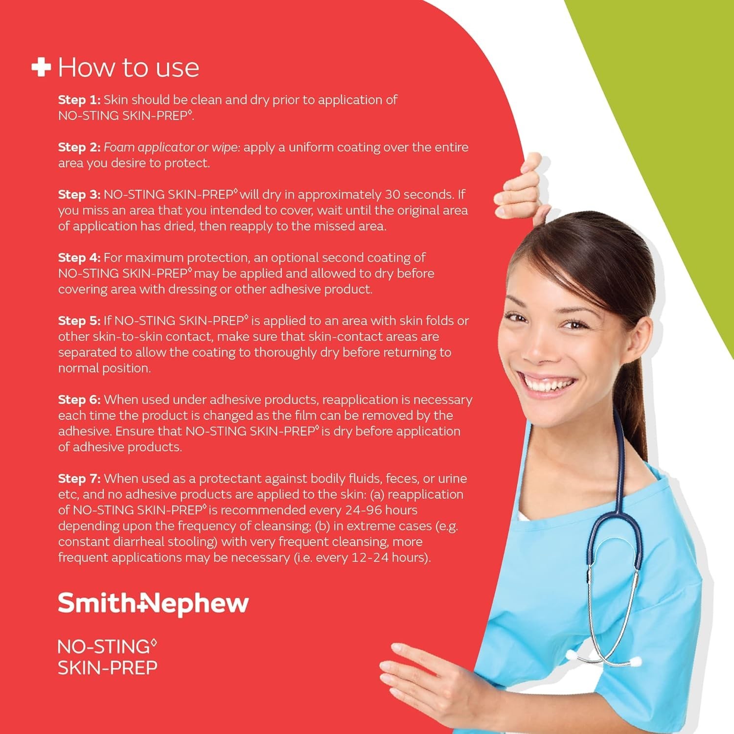 Gentle No-Sting Skin Prep Wipes - 50 Alcohol-Free Wipes for Skin Protection