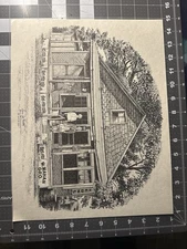 Don Northcutt “McMahan Gro.” 1986 Limited Edition Print #277/300 Signed