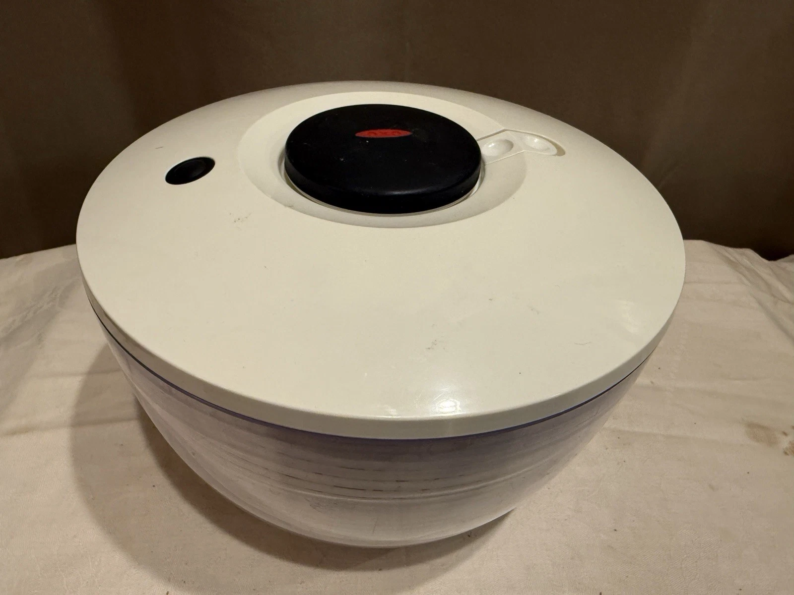 OXO Good Grips Salad Spinner Green White Clear Plastic