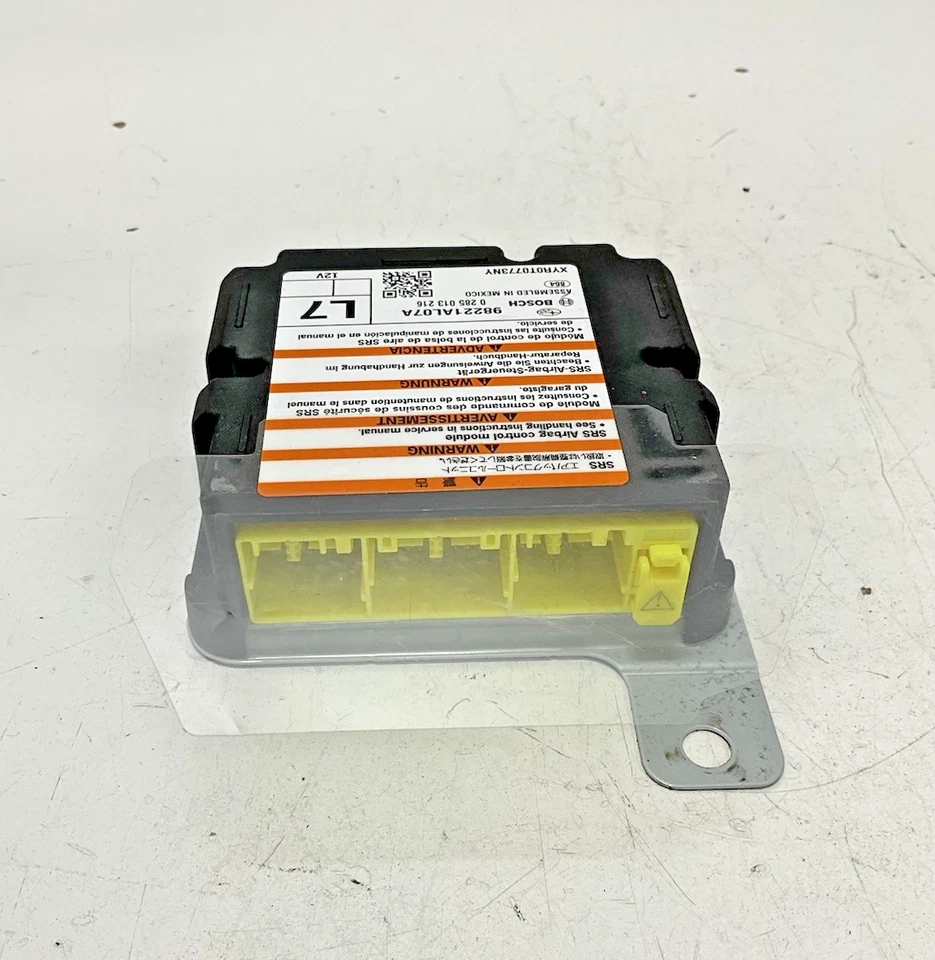 2017 SUBARU OUTBACK módulo de controle de saco de impacto 98221AL07A FABRICANTE DE EQUIPAMENTO ORIGINAL - Imagem 4 de 4
