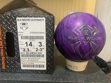14# NIB Hammer Black Widow 3.0 Dynasty Bowling Ball 2-3 Pin 2.3 Top
