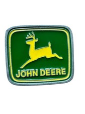Vintage John Deere/Paul Frank Enameled Belt Buckle USA Made