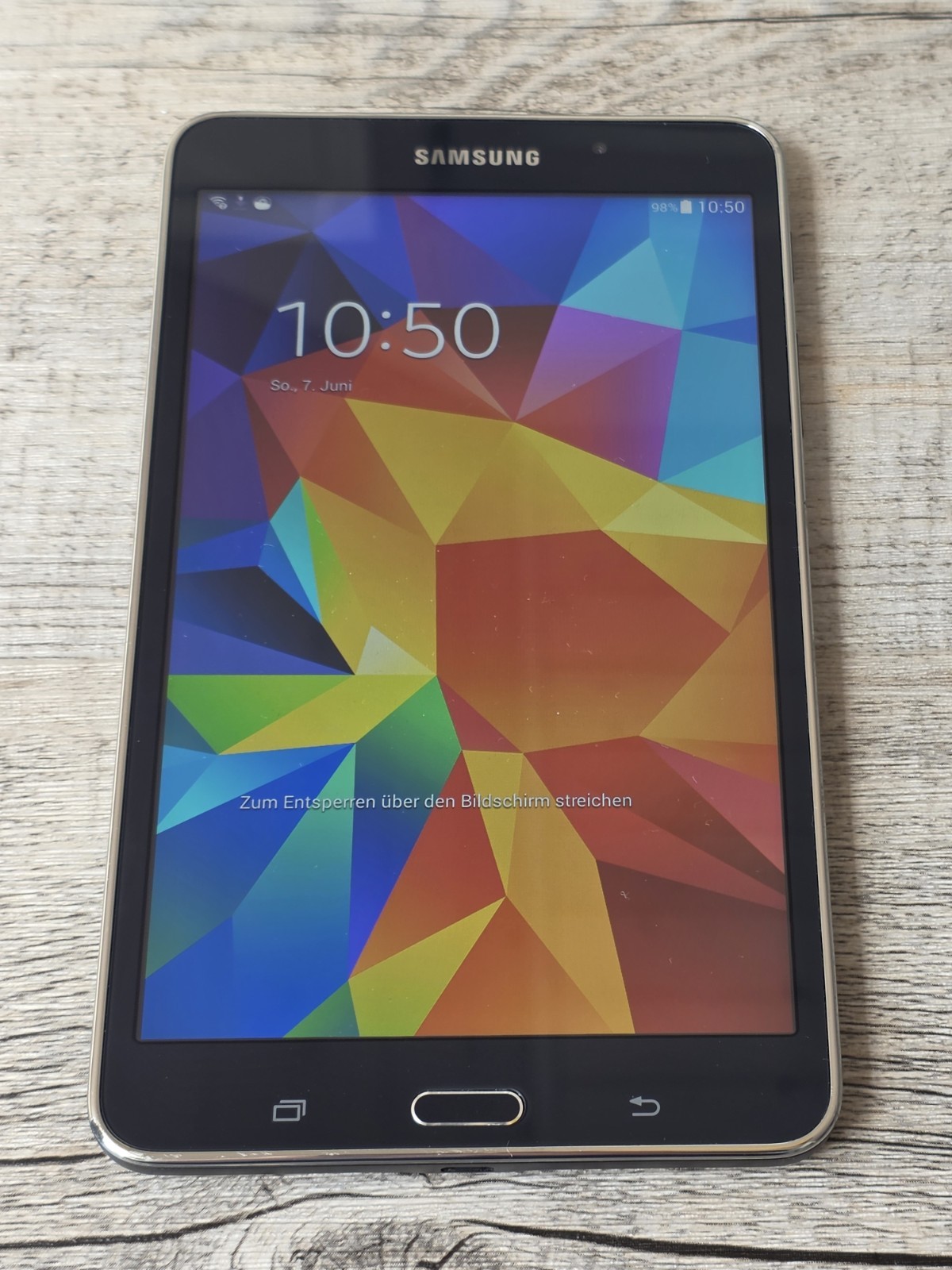 Samsung Galaxy Tab4 Tablet, 8GB, 7 Zoll, Schwarz, SM-T230