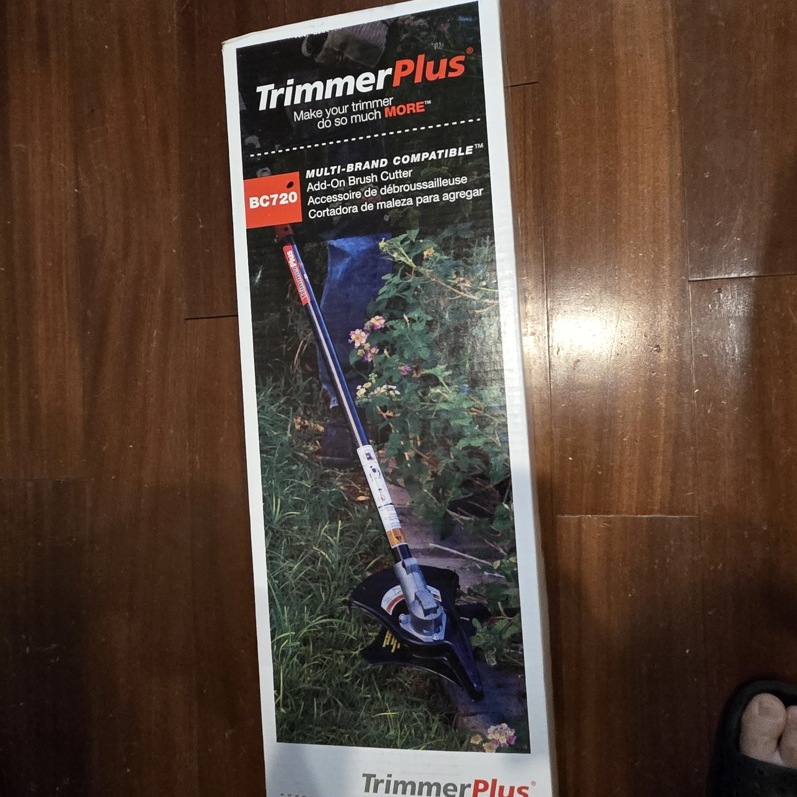 New  - TrimmerPlus BC720 String Trimmer Brush  Cutter Attachment
