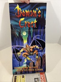 Nintendo Power Volume 66 November Donkey Kong Cover Cards & Demon's Crest Poster
