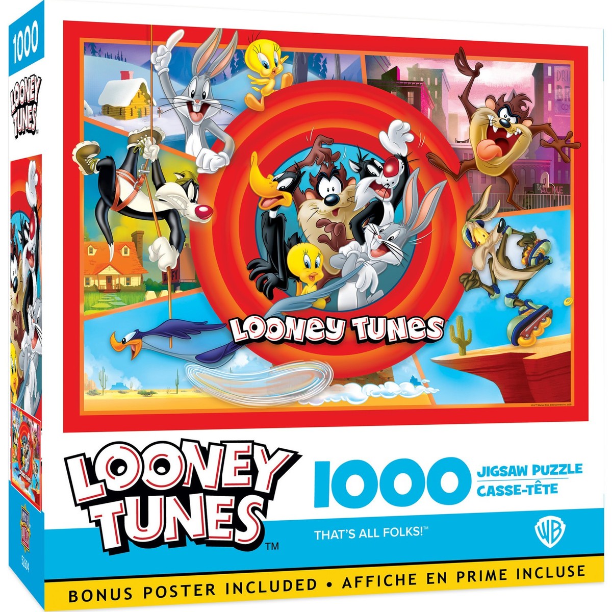 MasterPieces - Looney Tunes - That's All Folks 1000 Piece Puzzle