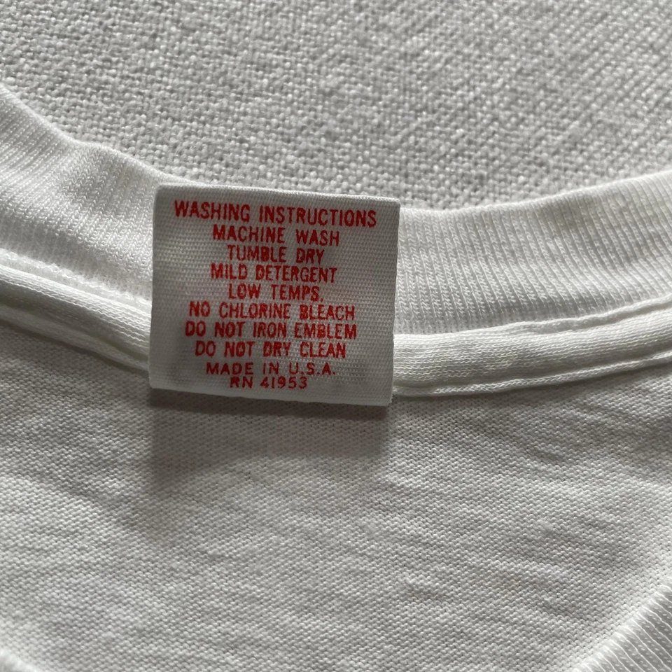 Vintage California Golden Bears Shirt Mens Small White NCAA Cal Berkeley 60s 70s - Image 4 of 4