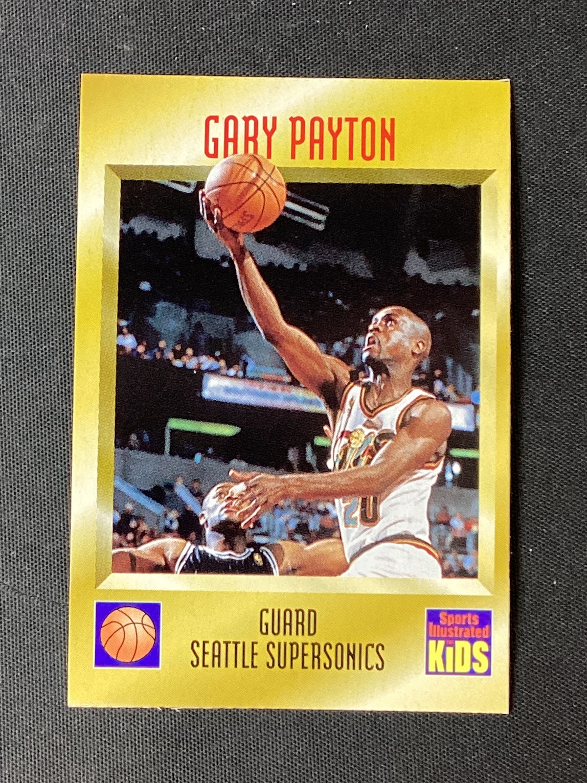 1997 Sports Illustrated for Kids #643 Gary Payton Seattle SuperSonics
