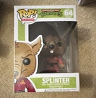Funko Pop! Television Splinter #64 Teenage Mutant Ninja Turtles Vinyl Figure