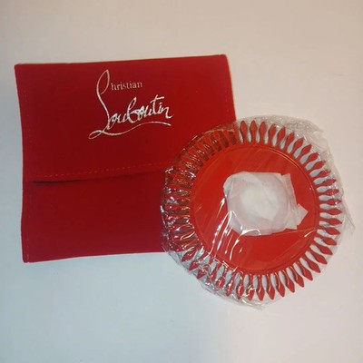 Christian Louboutin Mirror Red Ring Handle with Dedicated Pouch Japan Authentic