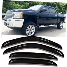 94515 Side Window Visor Rain Guards for 07-14 Chevy Silverado 1500 GMC