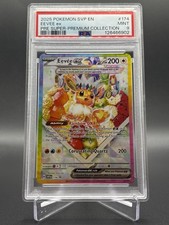 Eevee EX 174/131 Prismatic Evolutions Super Pokemon PSA 9