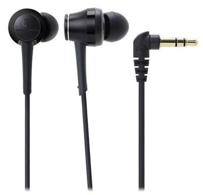 Audio-Technica ATH-CKR70 BK Wired In-Ear Earphones, High-Resolution Audio Compat