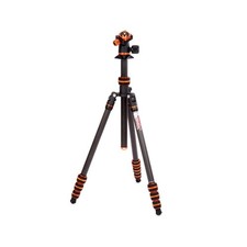3 Legged Thing Punks Billy 2.0 Carbon Fibre Travel-Friendly Tripod - Compact ...