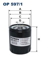 Filtron Op 597/1 ÖLfilter FüR Mazda