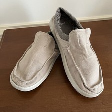 Sanuk Vagabond Tripper Shoes Beige Size 10