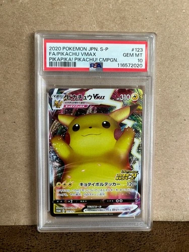 Pikachu Sword and Shield Promo PSA 10 123/S-P