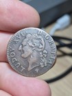 #176 ~ Louis XVI Demi-sol A L'écu 1778 H La Rochelle 80000ex Rare 5.75g
