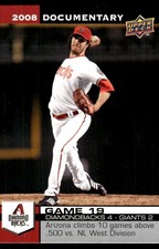 Dan Haren 2008 Upper Deck Documentary #1819 Diamondbacks MLB READ FREE SHIPPING