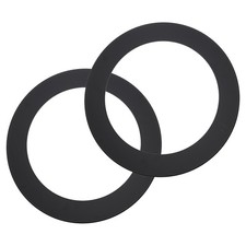 2 Pack Goof Ring for 7" DownLight, 7" ID 8.7" OD Light Trim Ring Cover, Black