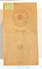 GRIFFIN’S PRESTIGE WOOD CIGAR BOX-HANDMADE in THE DOMINICAN REPUBLIC-Sliding Top