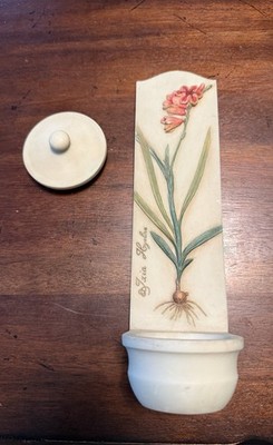 Ibis & Orchid Boxes Of Light Tea Light Holder Resin Ixia hyalina Flower