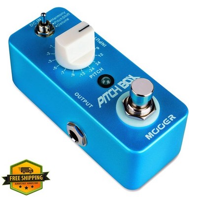 Mooer Drop Octave Pitch Harmonizer Guitar Effect Pedal True Bypass