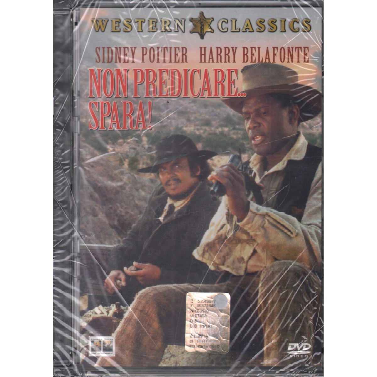 Do Not Preach Shoot DVD Sidney Poitier Sony - DC81920 Sealed