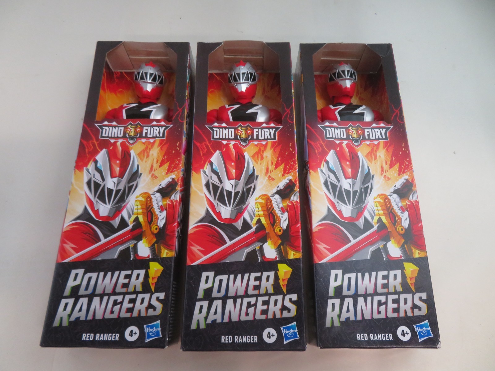 Power Rangers Dino Fury Red Ranger 2021 Hasbro 12 Inch Actio
