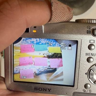 Sony Cyber-shot DSC-W7 7.2MP 2.5