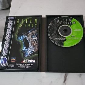 Alien Trilogy Sega Saturn Video Game Boxed Complete