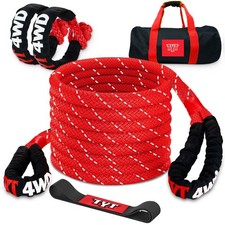 Tyt Kinetic Recovery Rope Nylon Towing Ropes With 2pcs Soft Shackles