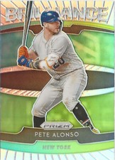 2020 Panini Prizm Pete Alonso Brilliance Silver Prizm SP #B-3