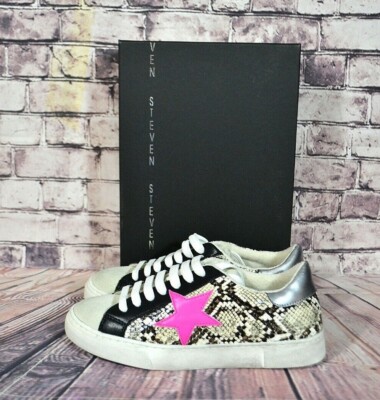 NWT WOMENS STEVE MADDEN GILLS-A LEOPARD SNEAKER