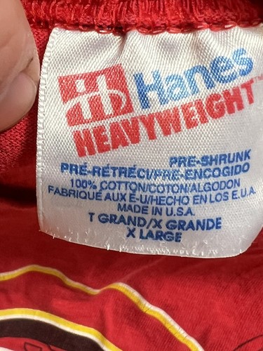 Vintage 90's Atlanta Hawks NBA Tank Top Single Stitched Men's XL Distressed USA - Picture 10 of 10