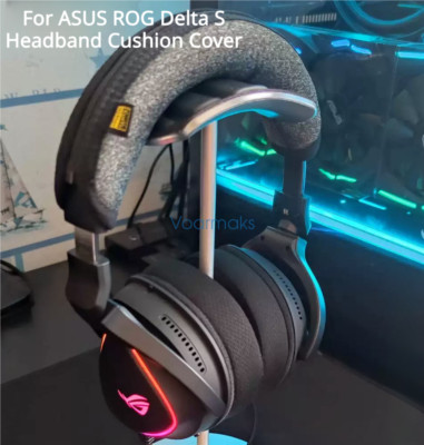 Replacement Headband Cushion Cover For ASUS ROG Delta S Headphone Cover