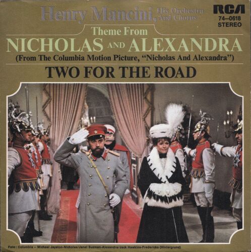 HENRY MANCINI: Theme From "Nicholas And Alexandra" (´72 / rare orig. German 7") - Afbeelding 1 van 1