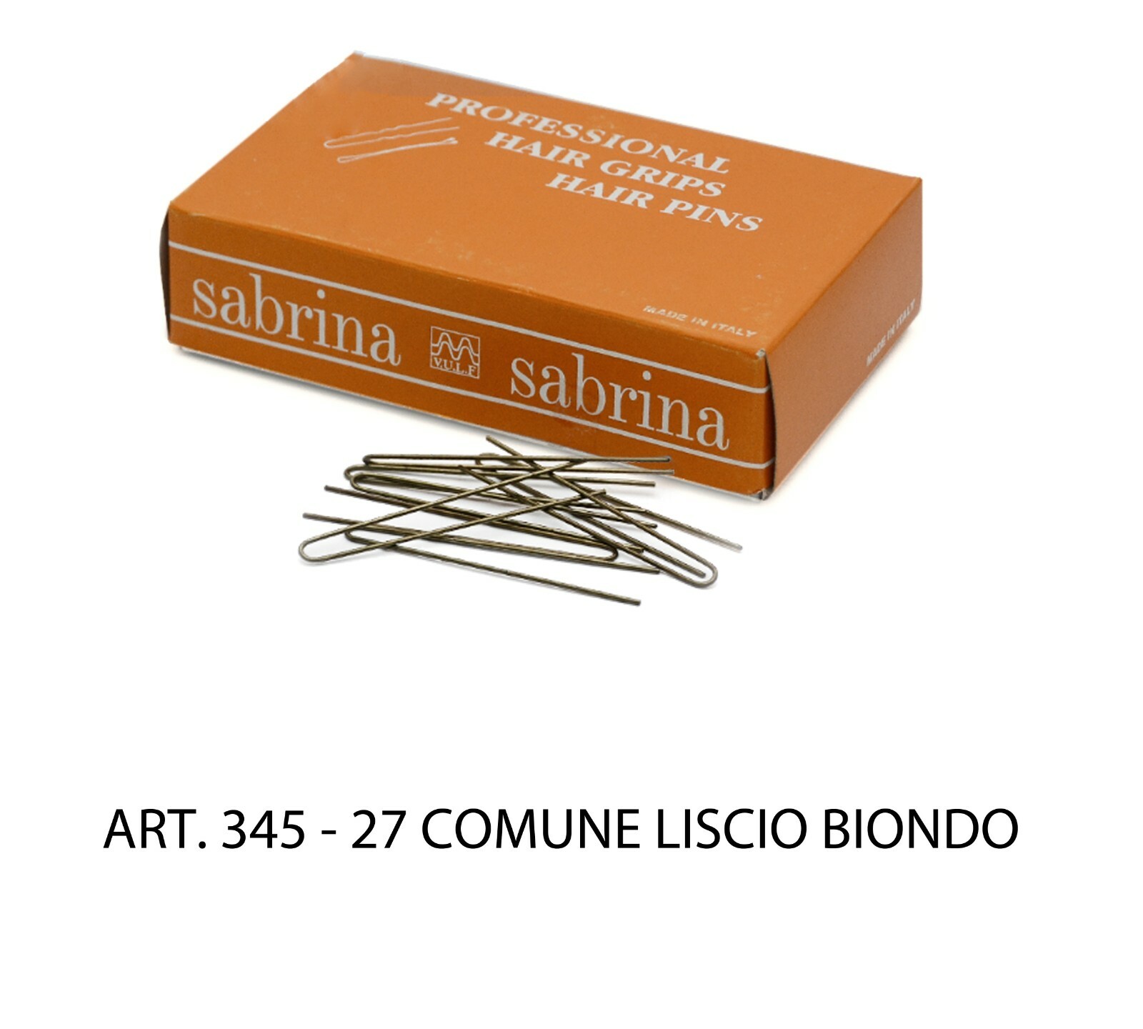 FORCINE COMUNI per Capelli PROFESSIONALI VULF art.345 LISCIO BIONDO Conf. 500 gr