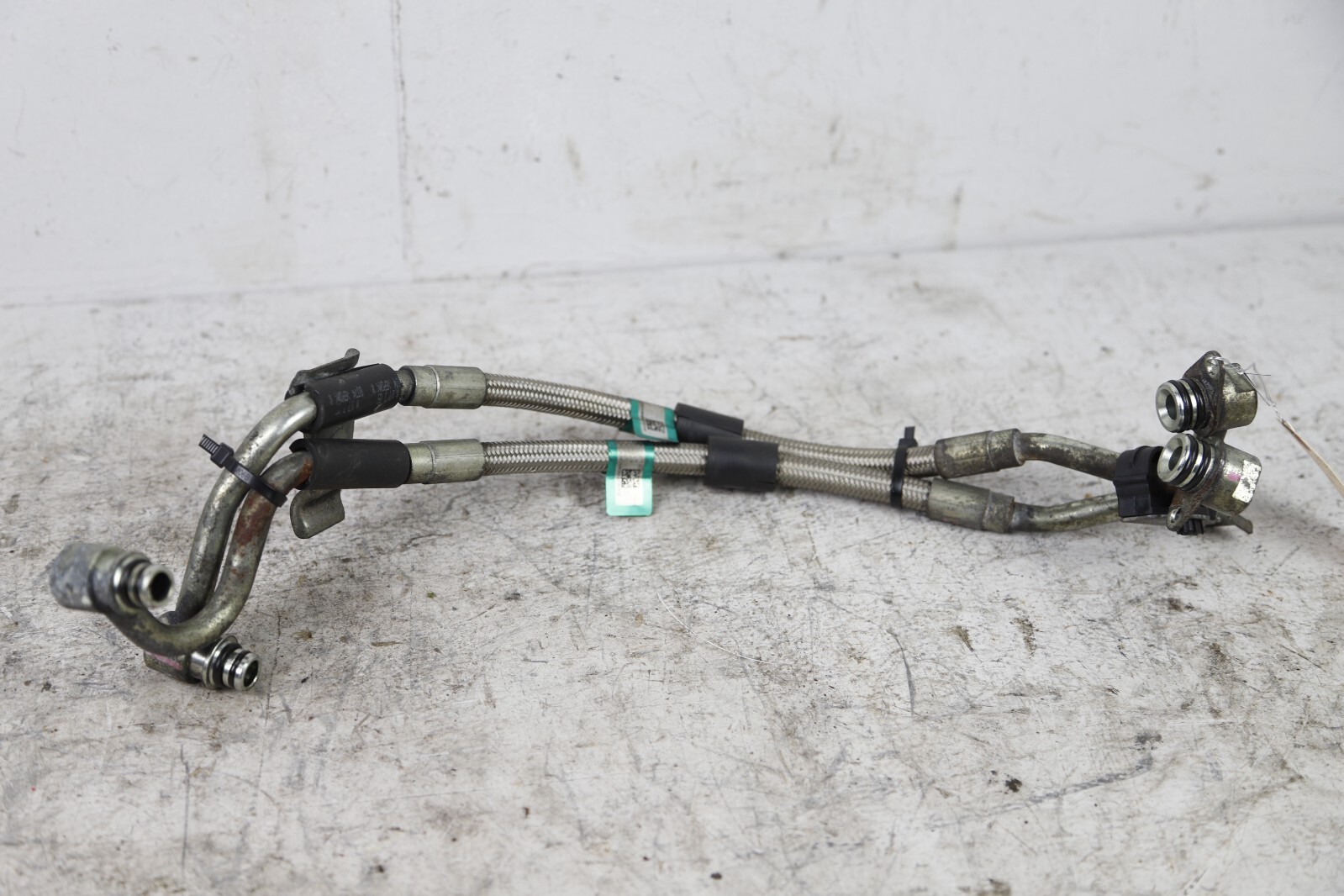 14-20 MASERATI GHIBLI 3.0L TRANSMISSION OIL COOLER INLET & OUTLET PIPE OEM