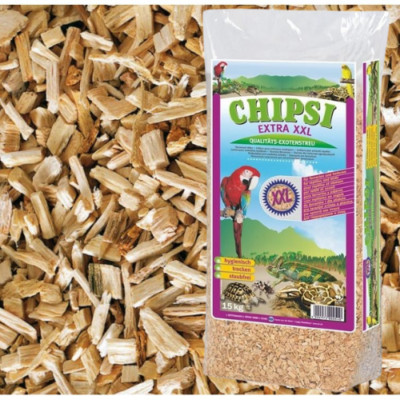 JRS Chipsi Extra XXL Substrat Buchenholz für exotische Tiere 3,2 kg (10 L)