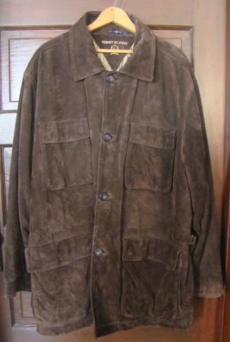 Tommy Hilfiger Men's XL Suede Jacket 