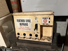 Vintage Bowes Tire Repair Counter Top Display