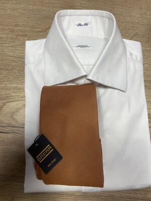 BRERA Milano Krawatte 100% Wolle Handmade