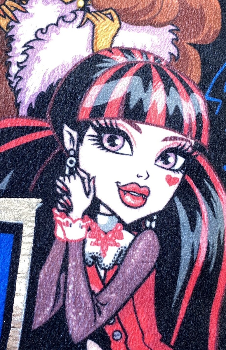 Monster High Pillow Draculaura Frankie Stein Clawdeen Wolf Lagoona
