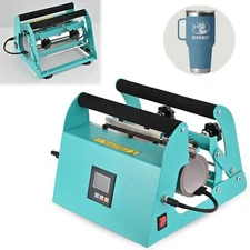 Travel Mug Tumbler Heat Press Machine 40oz Cup Portable Sublimation Printing DIY