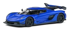 1/43 Koenigsegg Jesko 5.0 V8 2021 Imperial Blue Diecast Model by Solido S4312601