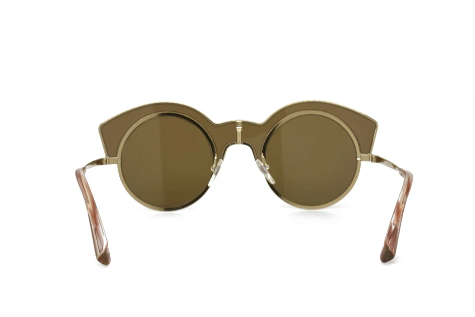 Gafas de sol ALAIN MIKLI DORADO MARRÓN Nuevas Auténticas 48-26-140 ZQ-1032 Foto 4 de 4