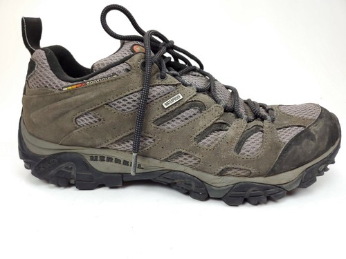 Merrell Men's Moab WTPF Waterproof Hiking Shoe, Beluga - Size 11